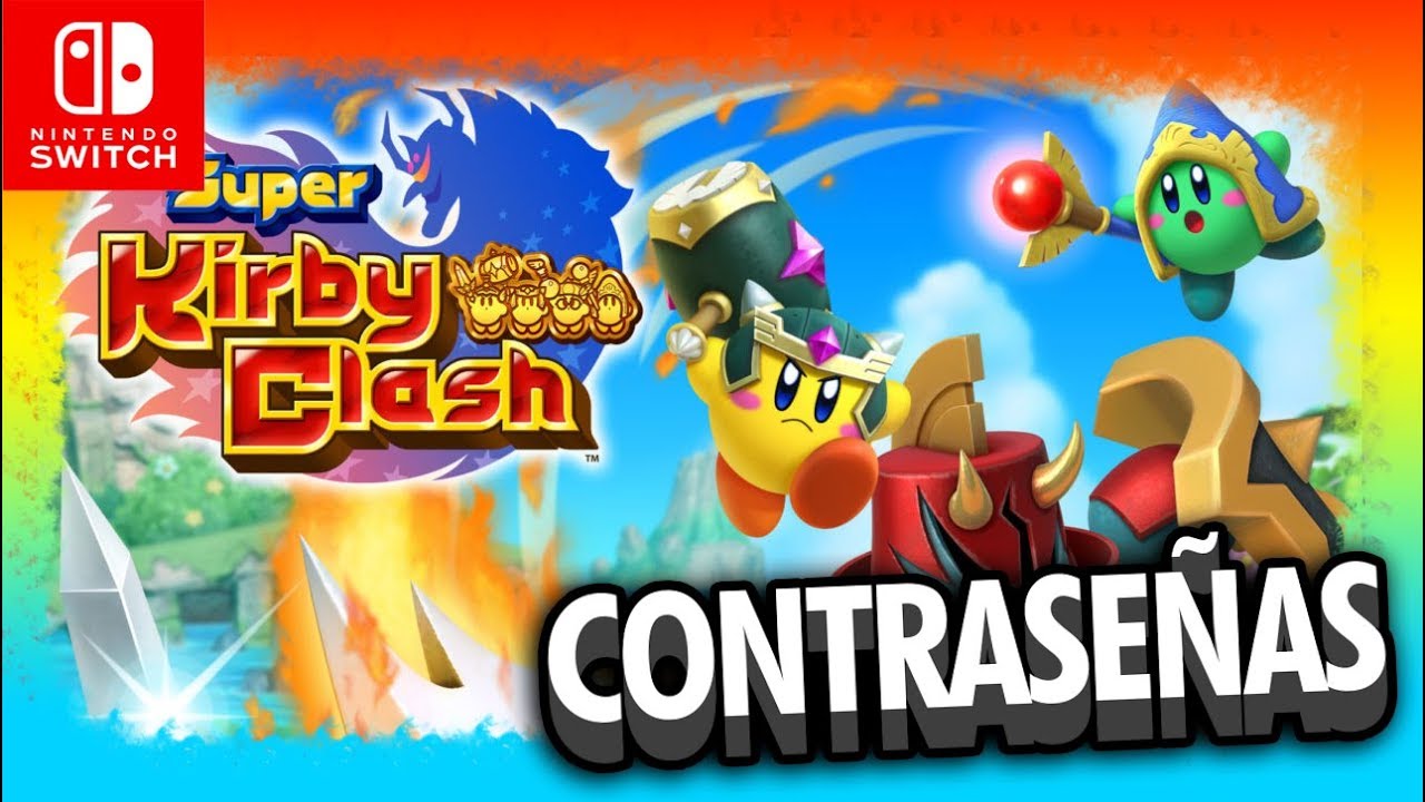 CONTRASEÑAS para Super Kirby Clash! ? Noticias - YouTube