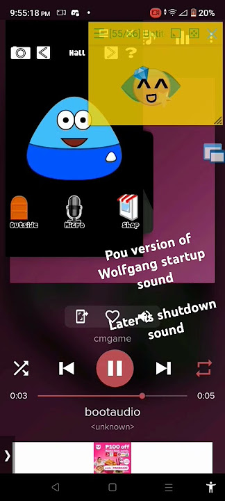 Pou Wolfgang Startup Sound