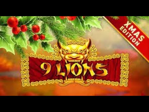 9 Lions Xmas Edition (Wazdan) Slot Review | Demo & FREE Play video preview
