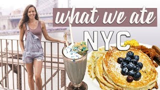 WHAT WE ATE IN NEW YORK CITY // vegan van life