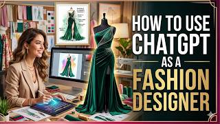 How to Use CHATGPT as a Fashion Designer for detailed dress illustration.
