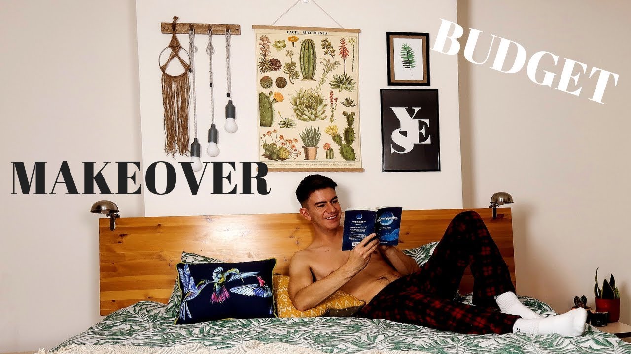 BEDROOM MAKEOVER UK 2018 | BEDROOM MAKEOVER ON A BUDGET - YouTube