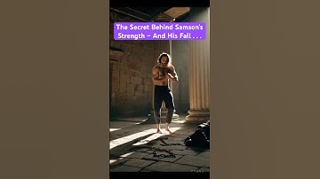 The Secret Behind Samson’s Strength – And His Fall
