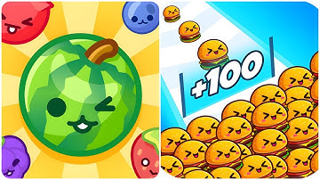 Food Run 3D vs Merge Challenge - (All Max Level, ASMR Game) 