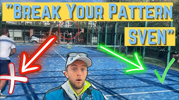 Why (Breaking) Patterns And Positioning Is THE KEY 🔑 Of PADEL!! Training W/ Santiago Moreno