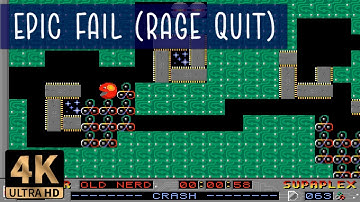 Recording Supaplex at 3 a.m. | Epic Fail (Rage Quit)