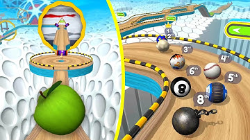 🍏🌀🌈Portal Run Vs Epic Race Going Balls Gameplay #16