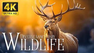 Diverse Sanctuary Wildlife 4K  Amazing World Of Wildlife Animals | Scenic Relaxation Film