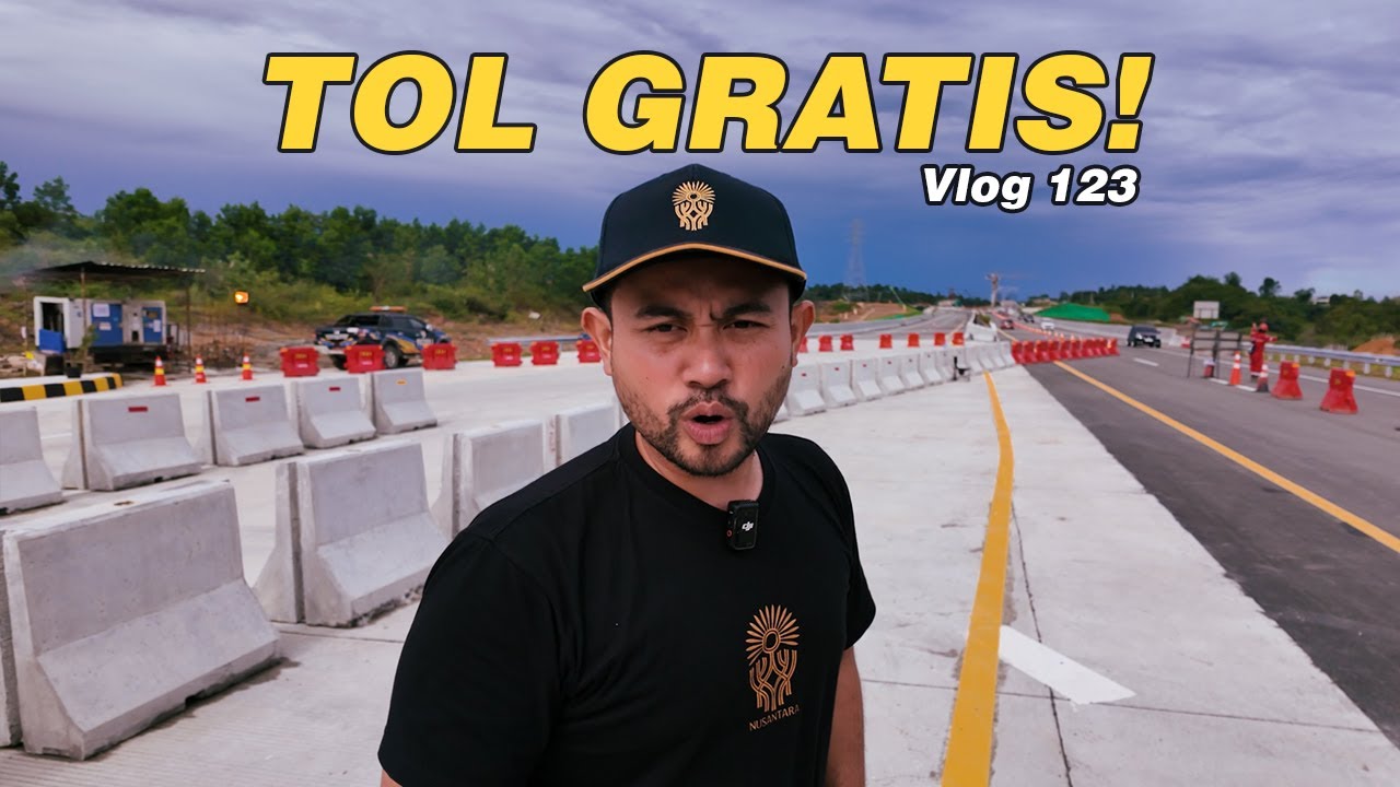 IKN VLOG ‼️ GRATIS! Pengalaman Lewat Tol Pulau Balang, Akses Tercepat Menuju IKN
