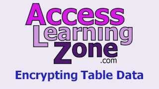 Microsoft Access Data Encryption Seminar
