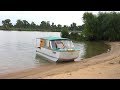 Small houseboat SemloH Murray river trip 2017