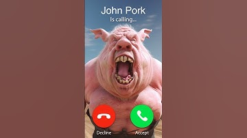 John Pork is Calling in OHIO!  🐽 #shorts #johnpork #pixar #creepypasta #ohio #inohio #pig #pigman
