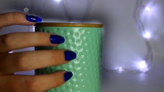 ASMR Tapping Tin and Metal Objects (no talking) metallic tapping sounds