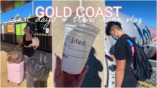 GOLD GOAST VLOG 3 | Travelling home, packing and our last days on holiday :(