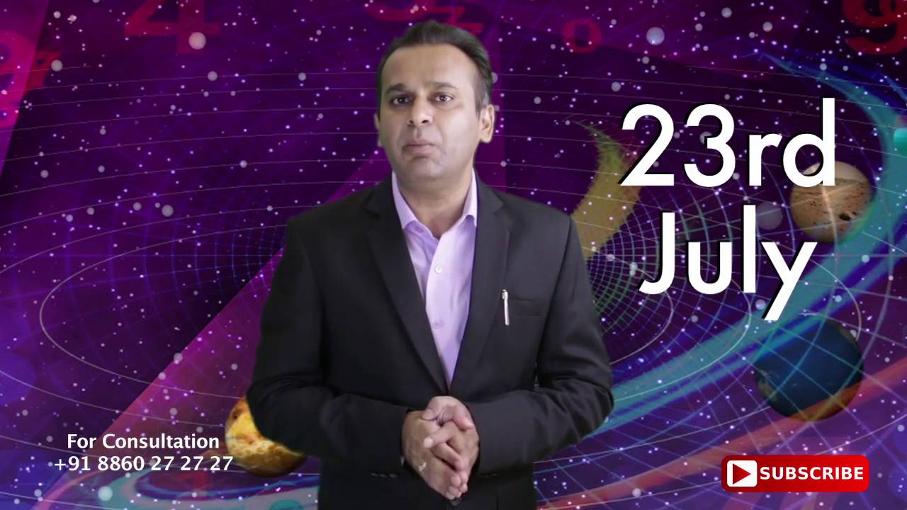 Astrological Prediction for the Person Born on 23rd July | Astrology Planets