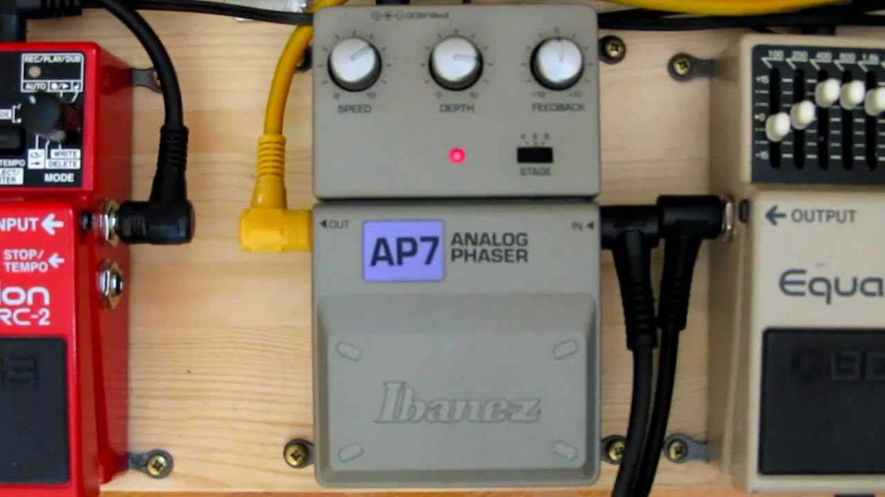 Ibanez AP7 Analog Phaser Pedal | Equipboard