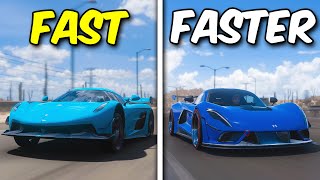The *FASTEST CARS* in Forza Horizon 5
