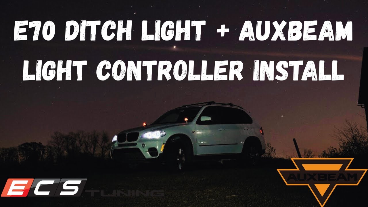 Game Changer Lighting Mod! BMW E70 X5 Ditch Light Install