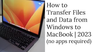 How to Transfer Files from Windows to Mac (no apps required) 2023 screenshot 4