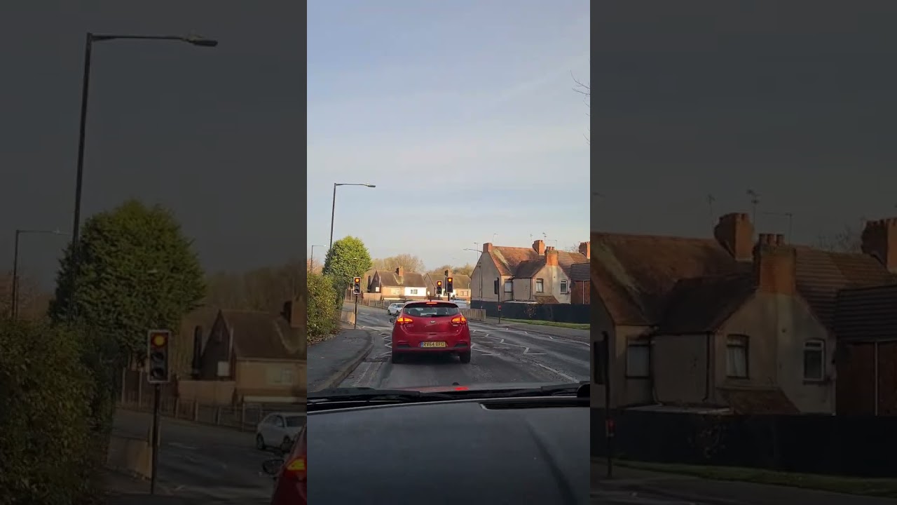 We went to Bedworth with mother-in-law. Nice small town in England.