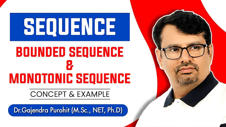 Real Analysis | Monotonic Sequence - Bounded Sequence | Definition & Examples