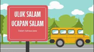 Ucapan Salam dalam Bahasa Jawa | Sinau Bahasa Jawa