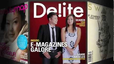 9tro and BLACK Magazines on SingTel