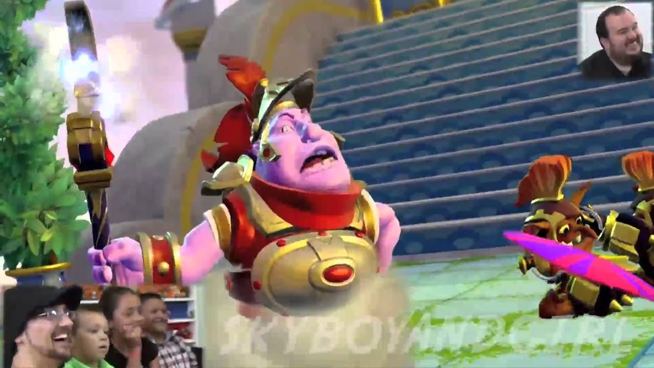 Marc as Lord Stratosfear in Skylanders Superchargers!! YouTube