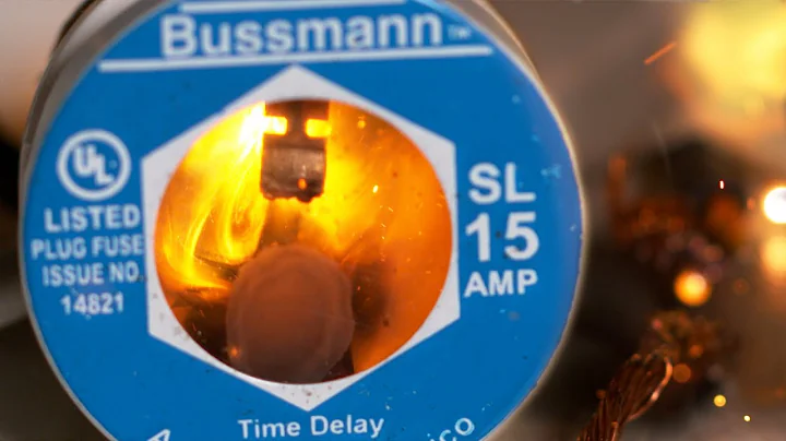 Fuse vs Circuit Breaker Which Blows Faster (Slow Motion)