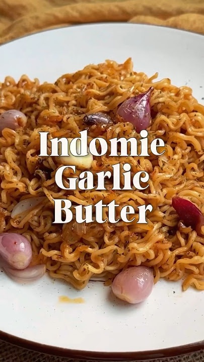 Indomie Hacks🥢 Indomie Garlic Butter Recipe✨#indomiehack #indomiegoreng #indomiegarlicbutter