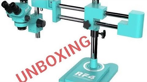 RF4 7050 TVW MICROSCOPE BOOM STAND | rf4 Microscope Unboxing