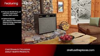 Ashley Hearth Products - Coal Stoves Circulator | Dreifuss Fireplaces