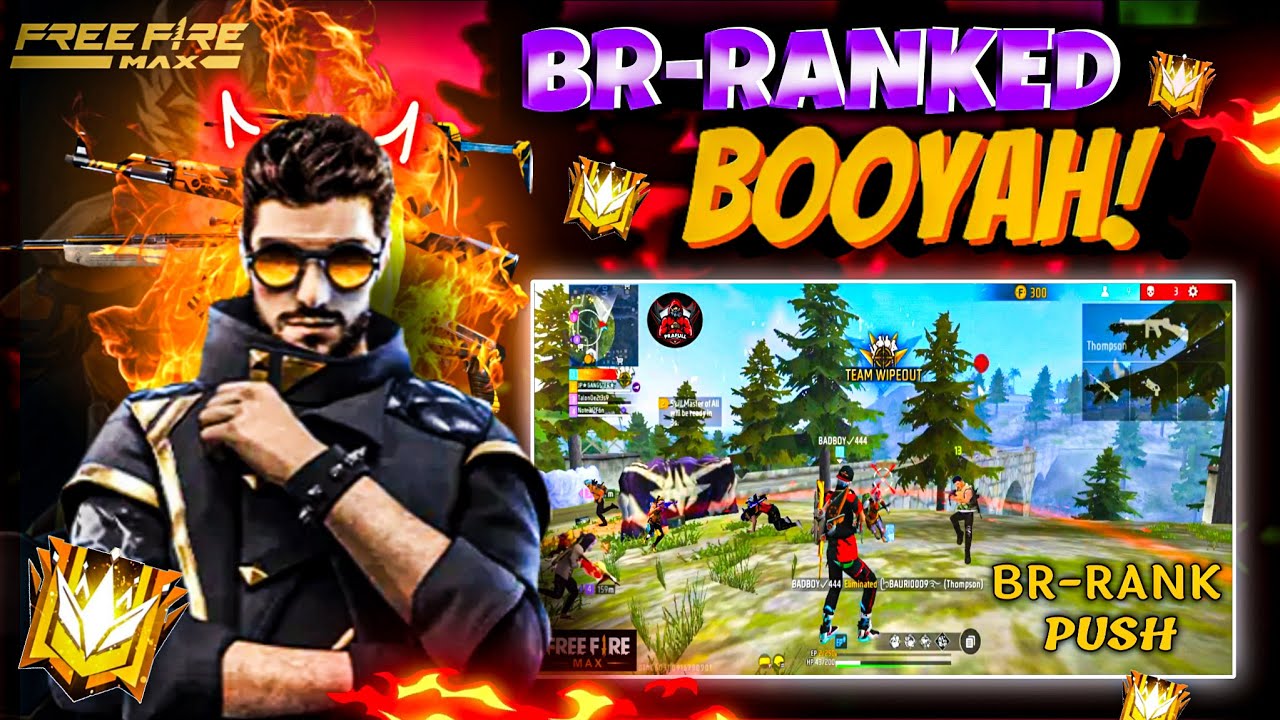 Freefire Max Booyah | BR Ranked | Free Fire Max BR Rank Gameplay In ...