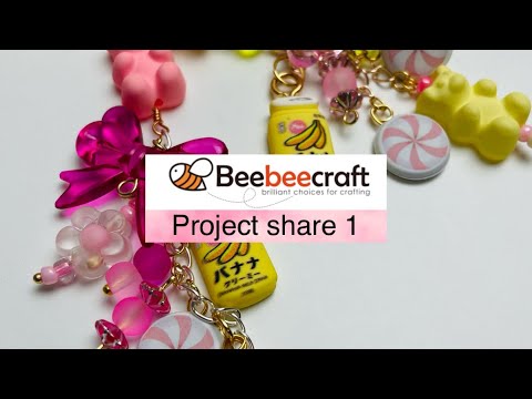 Beebeecraft project share 1: candy charms gummy bears and many happy mail gift ideas