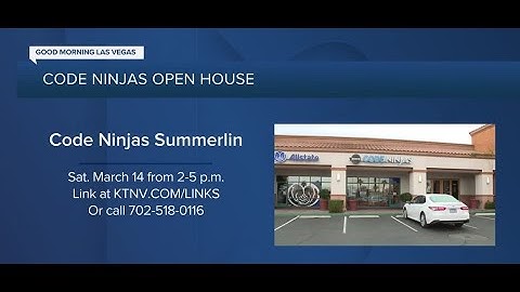 Code Ninjas announces Spring Break Camps in Summerlin