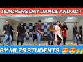 Act  dance by senior students on teachersday 5th september 2021 mlzs ara