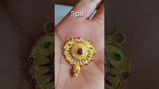 Light weight Mangalsutra Design with weight