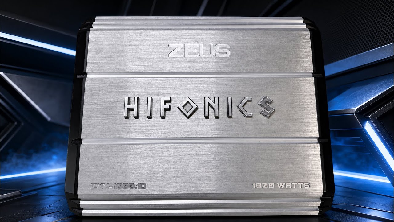Hifonics Zeus ZXX-1800.1D Overview and Amp Dyno - YouTube