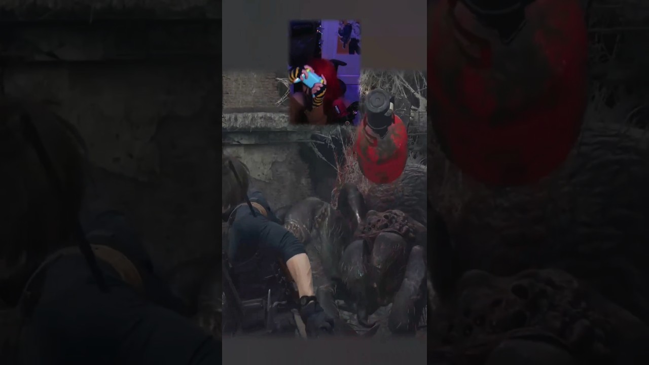 yeah but did you get the spider first try with arachnophobia? #residentevil9 #residentevil9requiem