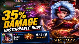 OUT-KILLED 23-32 BUT WE STILL WON?! 😱 80% Winrate RUBY CARRY | MLBB Mythical Immortal