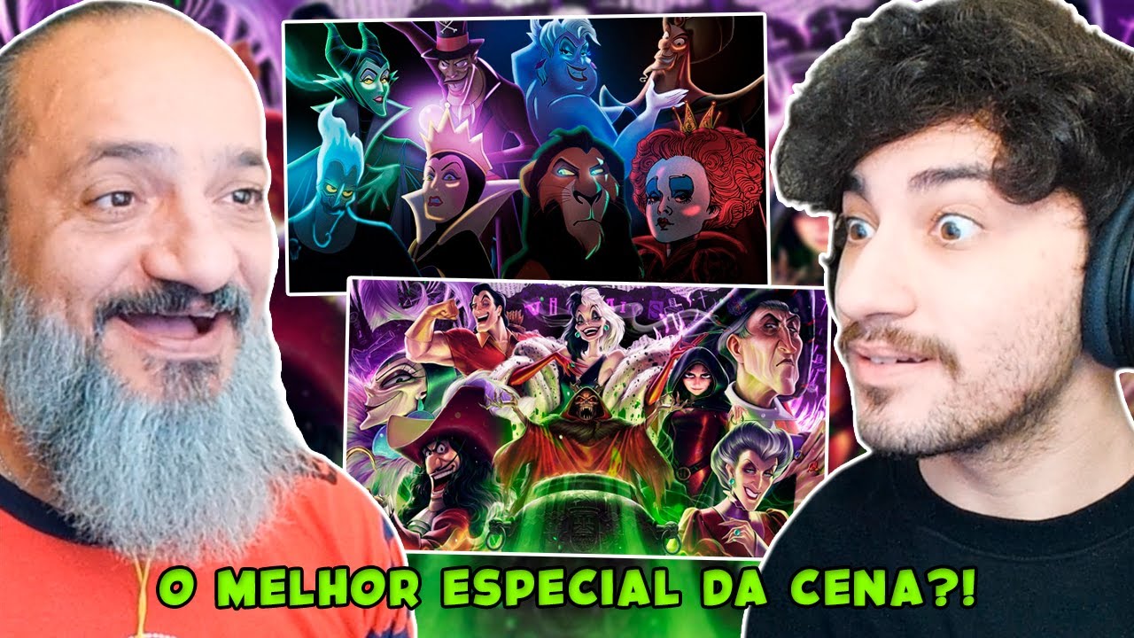 QUE PRODUÇÃO INCRÍVEL! PQP - VILLAINS I & II - MISTERY - REACT