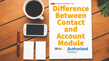 Difference Between Contact and Account Module in Zoho CRM