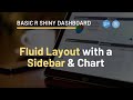[R Shiny Basic App] #9 Fluid Layout with SideBar
