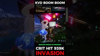 ONCE HUMAN NIGHTMARE INVASION KVD BOOM BOOM PER HIT 939K🥶#oncehuman