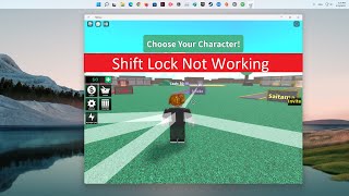 5 Ways To Fix Roblox Shift Lock Not Working