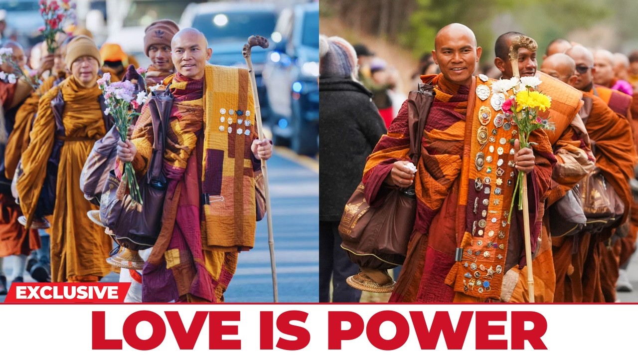 Любовь — это сила: что доказывают эти буддийские монахи, не произнося ни слова.