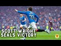 Scott wright finishes a rangers breakaway to seal victory  202122 scottish cup final