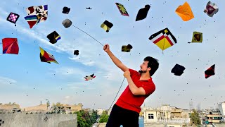 Catching Or Snatching Others Kites 😆Maza Agya Aj Toh || How To Snatched Others Kites 😁!