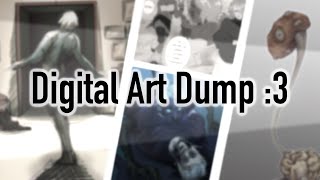 Details Digital Art Dump Speedpaint (VO) Update