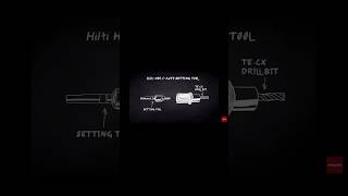 HILTI TE-CX Drill bit & Setting Tool for HDI anchors